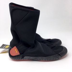 Vibram Furoshiki Neoprene Mid Black Shoes Boots